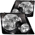 Picture of ANZO 2002-2005 Ford Explorer Crystal Headlights Black