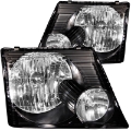 Picture of ANZO 2002-2005 Ford Explorer Crystal Headlights Black