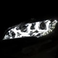 Picture of ANZO 2013-2015 Ford Escape Projector Headlights w- U-Bar Chrome