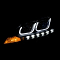 Picture of ANZO 2013-2015 Nissan Sentra Projector Headlights w- U-Bar Black