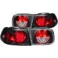 Picture of ANZO 1992-1995 Honda Civic Taillights Black
