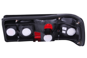 Picture of ANZO 1986-1991 Mercedes Benz S Class W126 Taillights Red-Clear