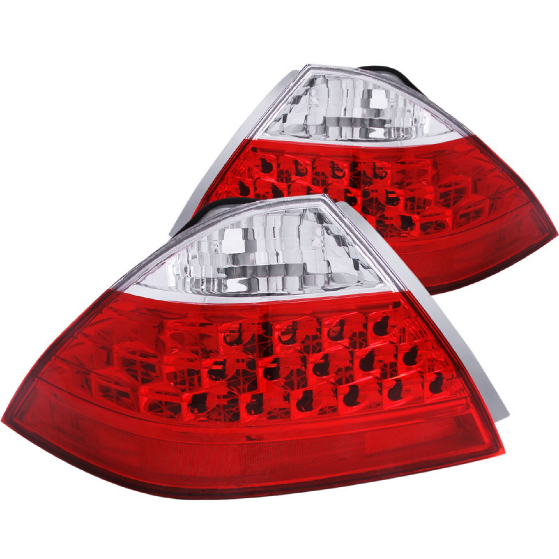 Picture of ANZO 2006-2007 Honda Accord Taillights Red-Clear