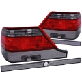 Picture of ANZO 1995-1999 Mercedes Benz S Class W140 Taillights Red-Smoke