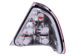 Picture of ANZO 1994-2000 Mercedes Benz C Class W202 Taillights Red-Clear