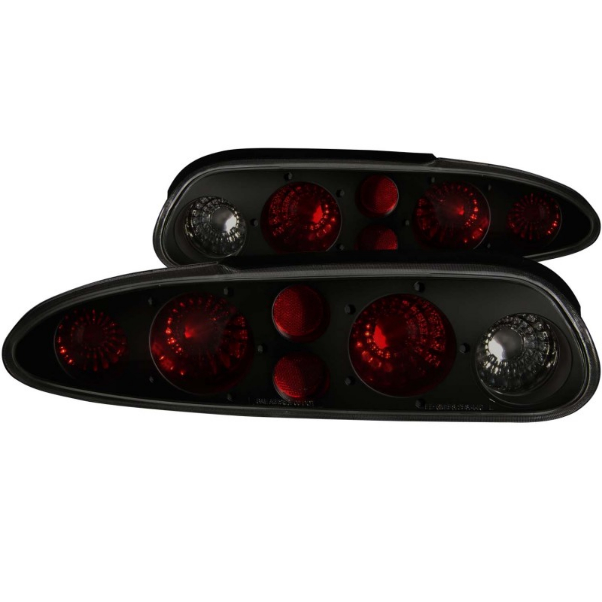 Picture of ANZO 1993-2002 Chevrolet Camaro Taillights Dark Smoke