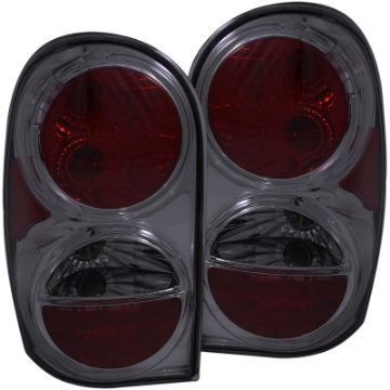 Picture of ANZO 2002-2007 Jeep Liberty Taillights Smoke