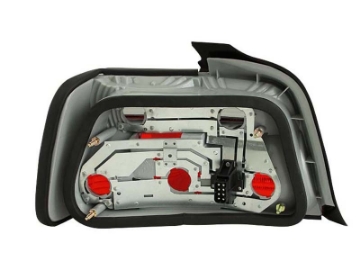 Picture of ANZO 1992-1998 BMW 3 Series E36 Sedan Taillights Red-Smoke
