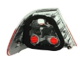 Picture of ANZO 2000-2003 BMW 3 Series E46 Taillights Red-Smoke - Outer