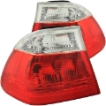 Picture of ANZO 1999-2001 BMW 3 Series E46 Taillights Red-Clear