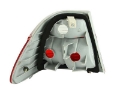 Picture of ANZO 1999-2001 BMW 3 Series E46 Taillights Red-Clear