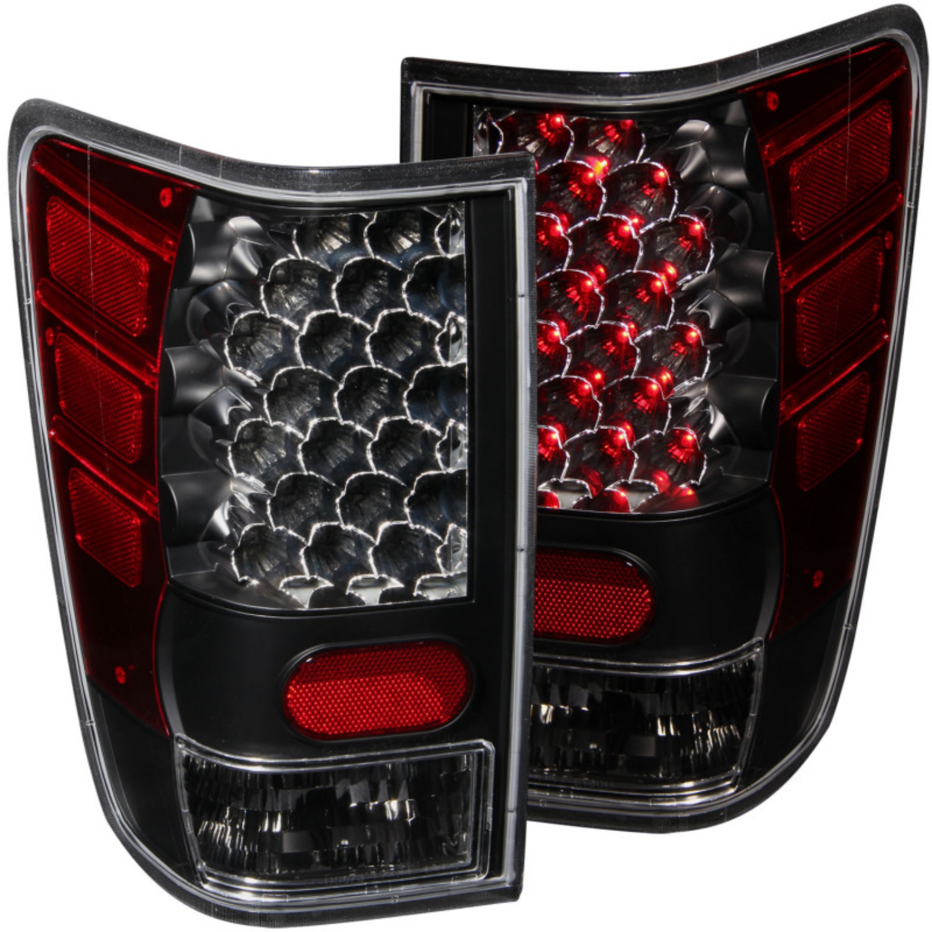 Picture of ANZO 2004-2015 Nissan Titan LED Taillights Black