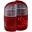 Picture of ANZO 2004-2006 Toyota Tundra LED Taillights Red-Clear