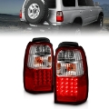 Picture of ANZO 2001-2002 Toyota 4 Runner LED Taillights Red-Clear