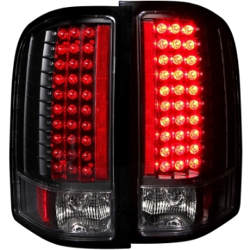 Picture of ANZO 2007-2013 Chevrolet Silverado 1500 LED Taillights Black