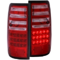 Picture of ANZO 1991-1997 Toyota Land Cruiser Fj LED Taillights Red-Clear