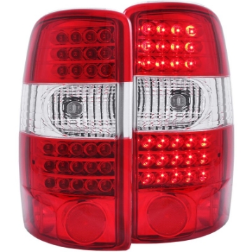 Picture of ANZO 2000-2006 Chevrolet Suburban LED Taillights Red-Clear G2
