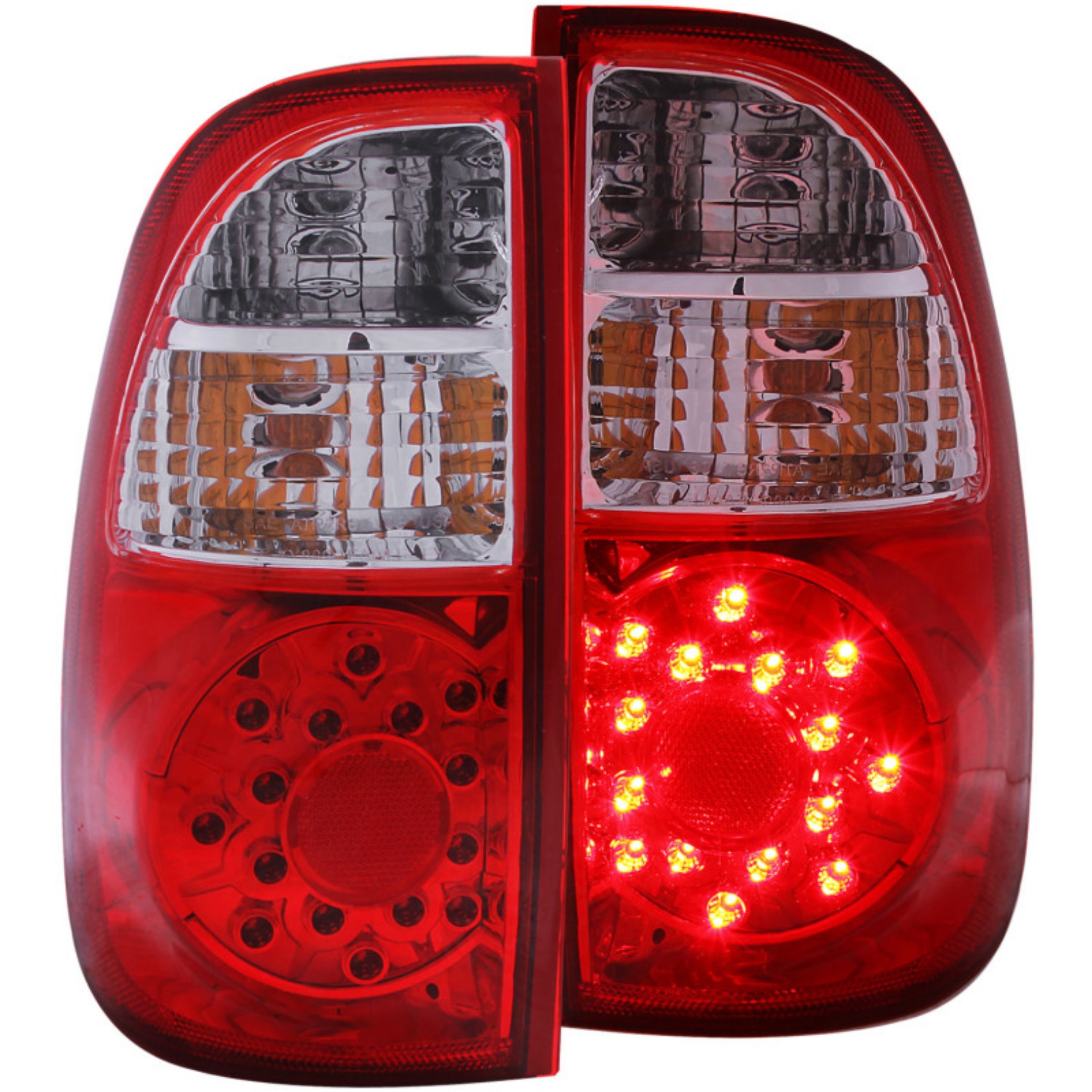 Picture of ANZO 2005-2006 Toyota Tundra LED Taillights Red-Clear