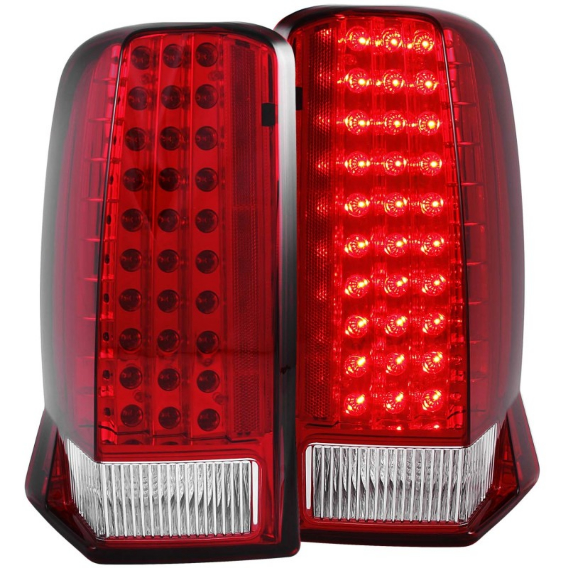 Picture of ANZO 2002-2006 Cadillac Escalade LED Taillights Red-Clear