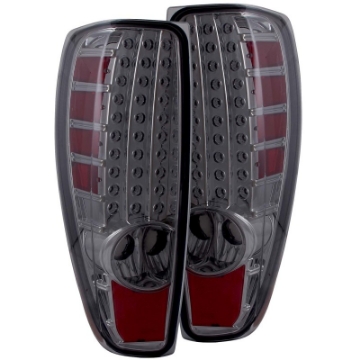Picture of ANZO 2004-2012 Chevrolet Colorado LED Taillights Smoke