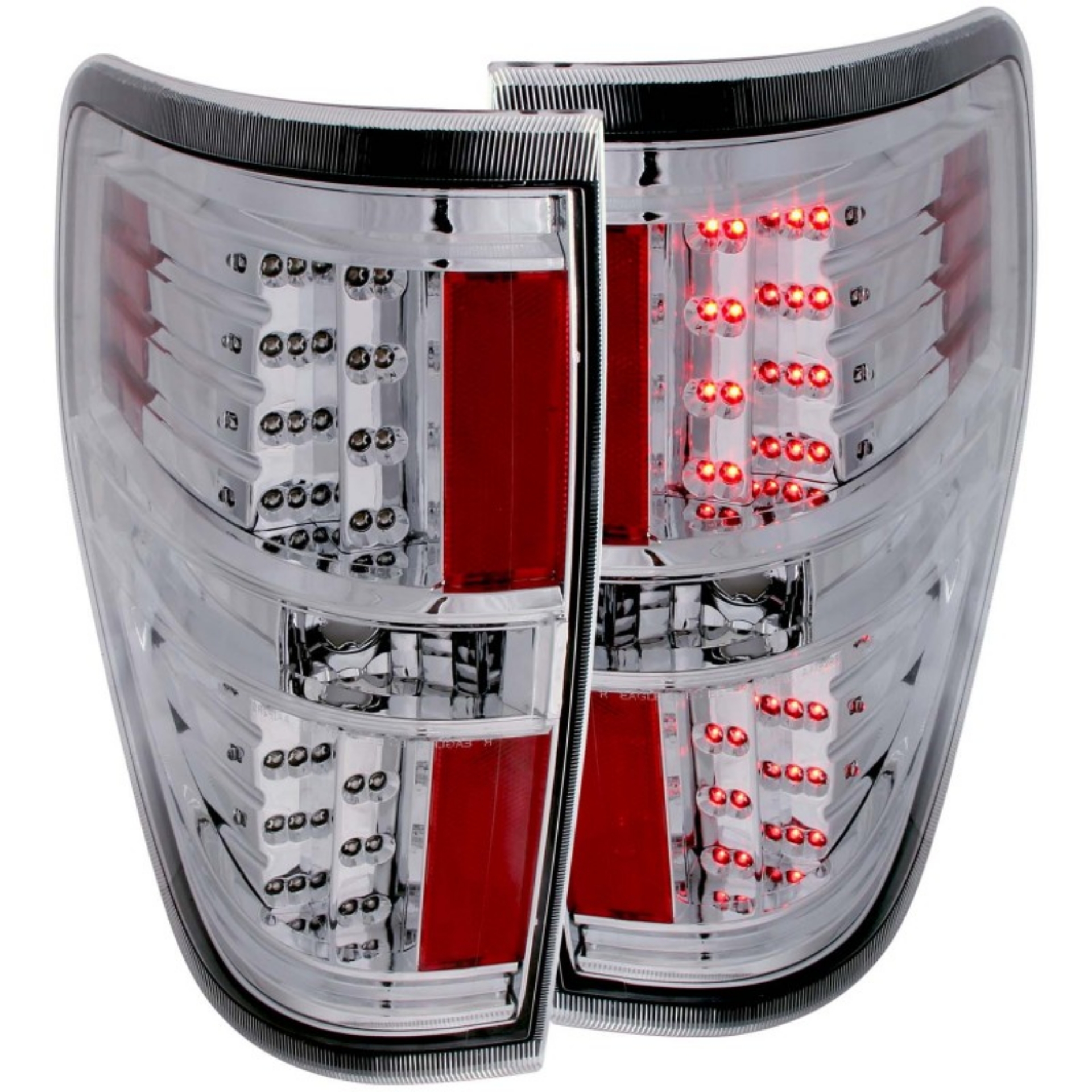 Picture of ANZO 2009-2014 Ford F-150 LED Taillights Chrome