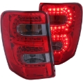 Picture of ANZO 1999-2004 Jeep Grand Cherokee LED Taillights Red-Smoke