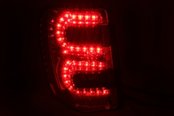 Picture of ANZO 1999-2004 Jeep Grand Cherokee LED Taillights Red-Smoke