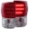 Picture of ANZO 2007-2013 Toyota Tundra LED Taillights Red-Clear G2