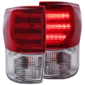 Picture of ANZO 2007-2013 Toyota Tundra LED Taillights Red-Clear G2