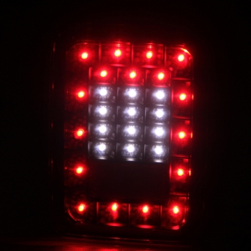 Picture of ANZO 2007-2015 Jeep Wrangler LED Taillights Black