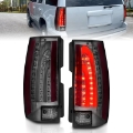 Picture of ANZO 2007-2014 Chevrolet Suburban LED Taillights Smoke G5 - Escalade Look