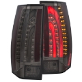Picture of ANZO 2007-2014 Chevrolet Suburban LED Taillights Smoke G5 - Escalade Look