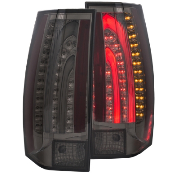 Picture of ANZO 2007-2014 Chevrolet Suburban LED Taillights Smoke G5 - Escalade Look