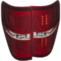 Picture of ANZO 2009-2013 Ford F-150 LED Taillights Red-Clear