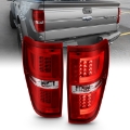 Picture of ANZO 2009-2013 Ford F-150 LED Taillights Red-Clear