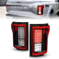 Picture of ANZO 2015-2016 Ford F-150 LED Taillights Red-Clear