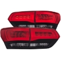 Picture of ANZO 2014-2016 Jeep Grand Cherokee LED Taillights Red-Smoke