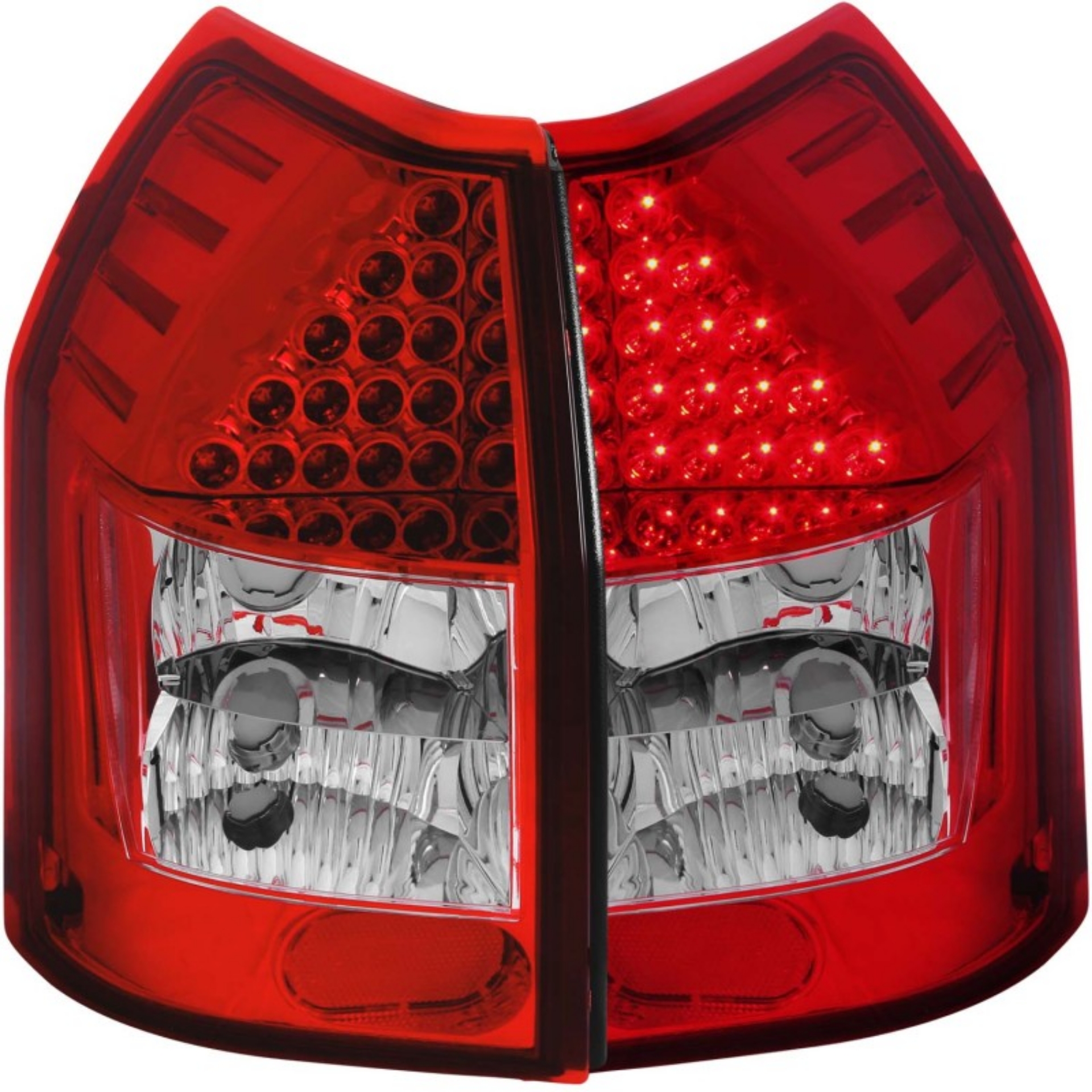 Picture of ANZO 2005-2008 Dodge Magnum LED Taillights Red-Clear