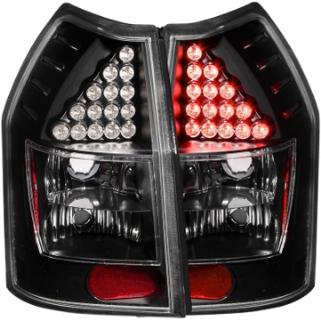 Picture of ANZO 2005-2008 Dodge Magnum LED Taillights Black