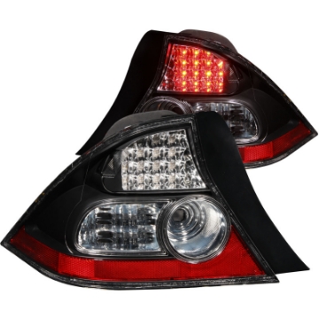 Picture of ANZO 2004-2005 Honda Civic LED Taillights Black