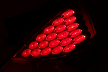 Picture of ANZO 2003-2005 Nissan 350Z LED Taillights Red