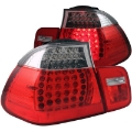 Picture of ANZO 2002-2005 BMW 3 Series E46 LED Taillights Red-Clear