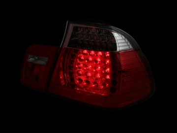 Picture of ANZO 2002-2005 BMW 3 Series E46 LED Taillights Red-Clear