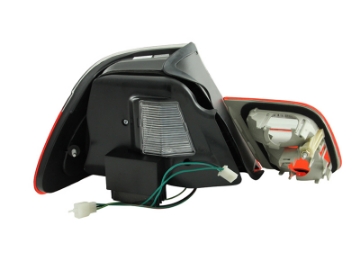 Picture of ANZO 2000-2003 BMW 3 Series E46 LED Taillights Red-Smoke 4pc