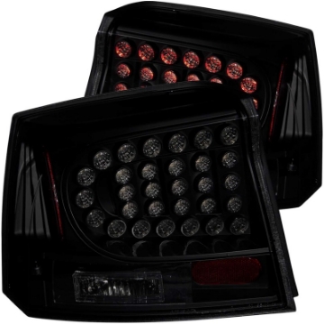 Picture of ANZO 2006-2008 Dodge Charger LED Taillights Dark Smoke