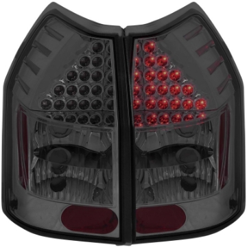Picture of ANZO 2005-2008 Dodge Magnum LED Taillights Smoke