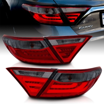Picture of ANZO 2015-2016 Toyota Camry LED Taillights Smoke