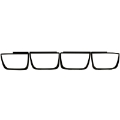 Picture of ANZO Taillight Bezels 2010-2013 Chevrolet Camaro Taillight Bezels - 4pc Flat Black