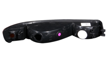 Picture of ANZO 1999-2006 GMC Sierra 1500 Euro Parking Lights Black w- Amber Reflector