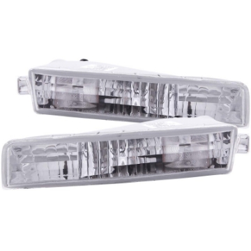 Picture of ANZO 1997-2001 Honda Prelude Euro Parking Lights Chrome